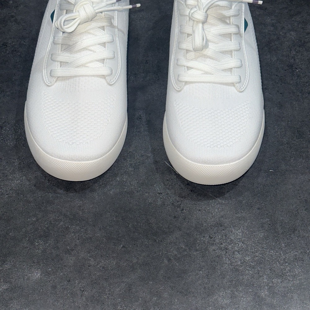 Vessi Weekend Sneaker Womens Size 9 Waterproof Shoes White Lilac Purple Mens 8 - Picture 3 of 12